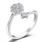 Bague Fleur en Diamant | Dame Fleur