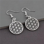 Boucles d'Oreilles Fleur de Vie - Vignette | Dame Fleur