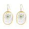 Boucles d’Oreilles Fleurs Séchées Tendance 2025 | Dame Fleur