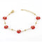 Bracelet Fleur Rouge | Dame Fleur