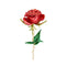 Broche avec Fleur Rouge | Dame Fleur