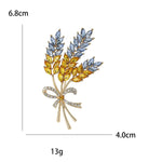 Broche Épis de Blé - Vignette | Dame Fleur