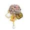 Broche Fleur en Tissu | Dame Fleur