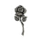 Broche Fleur Grise | Dame Fleur