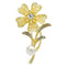 Broche Fleur Jaune | Dame Fleur