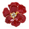Broche Fleur Rouge | Dame Fleur