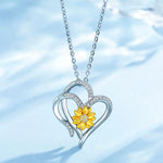 Collier Tournesol Or - Vignette | Dame Fleur