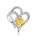 Collier Tournesol Or - Vignette | Dame Fleur