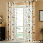 Double Rideaux Fleurs avec Motifs Papillons - Vignette | Dame Fleur