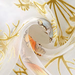 Double Rideaux Fleurs avec Motifs Papillons - Vignette | Dame Fleur