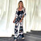 Ensemble Kimono Pantalon Fleuri | Kimono Passion