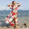 Kimono Fleuri Plage | Dame Fleur