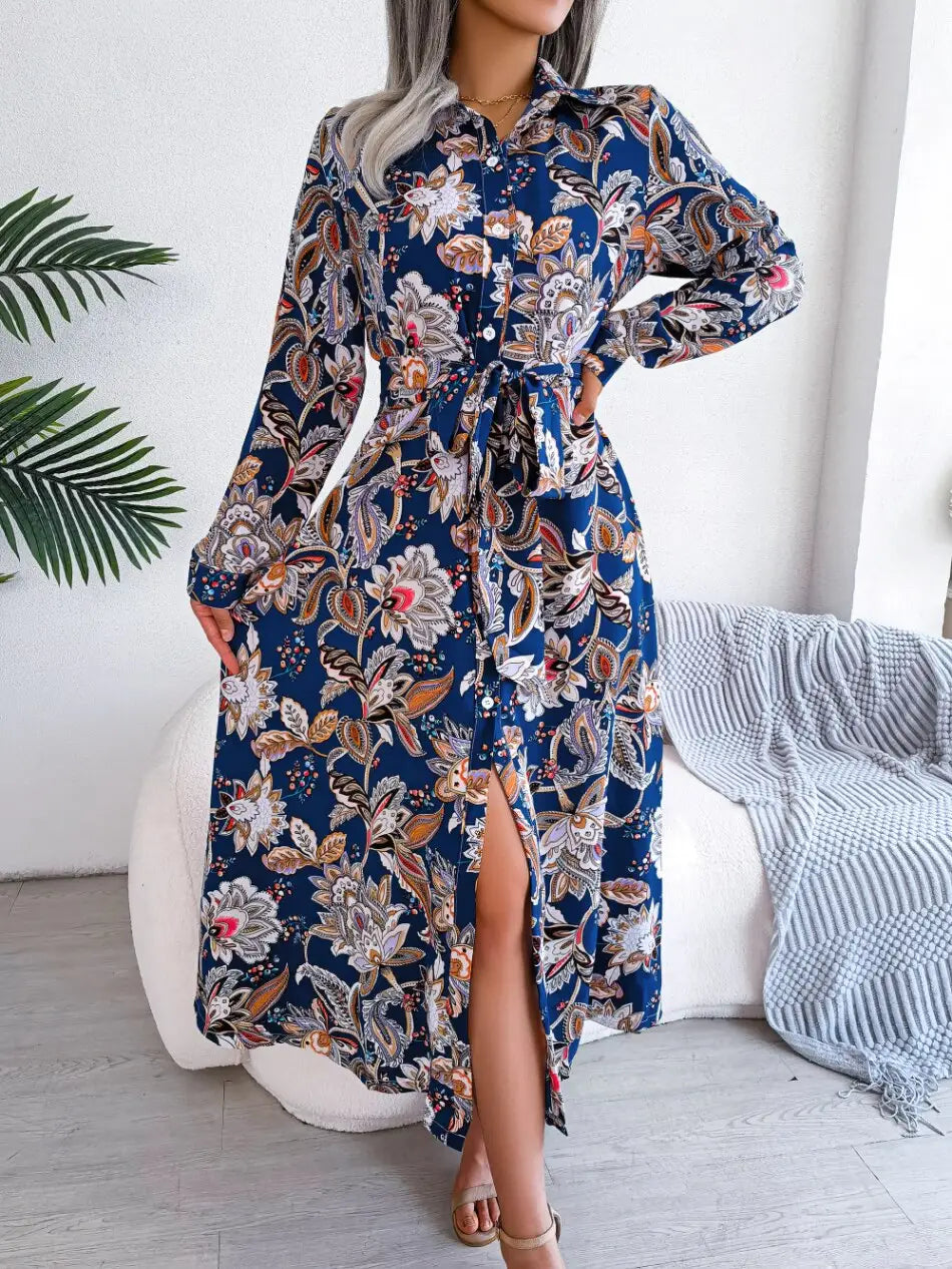 Longue Robe Fleurie Femme | Dame Fleur