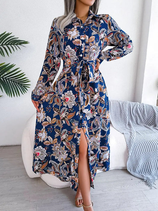 Longue Robe Fleurie Femme | Dame Fleur
