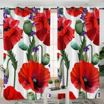 Rideau avec Coquelicots - Vignette | Dame Fleur