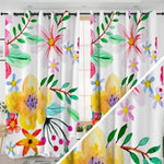 Rideau Fleurs Multicolores - Vignette | Dame Fleur