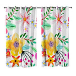Rideau Fleurs Multicolores - Vignette | Dame Fleur