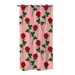 Rideau Rose Rouge - Vignette | Dame Fleur