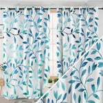 Rideaux Fleurs Bleues - Vignette | Dame Fleur