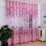 Rideaux Fleurs Romantiques - Vignette | Dame Fleur