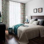 Rideaux Motif Flamant Rose - Vignette | Dame Fleur