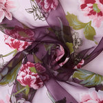 Rideaux Voilage Fleurs - Vignette | Dame Fleur