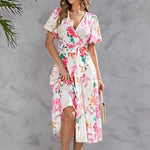 Robe à Fleurs Pour Femme - Vignette | Dame Fleur