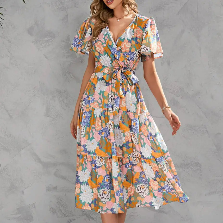 Robe à Fleurs Pour Femme | Dame Fleur