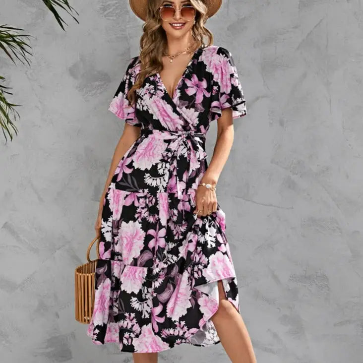 Robe à Fleurs Pour Femme | Dame Fleur