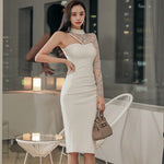 Robe Blanche Fleurie Mariage - Vignette | Dame Fleur