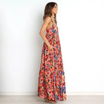 Robe Blouse Fleurie Longue - Vignette | Dame Fleur