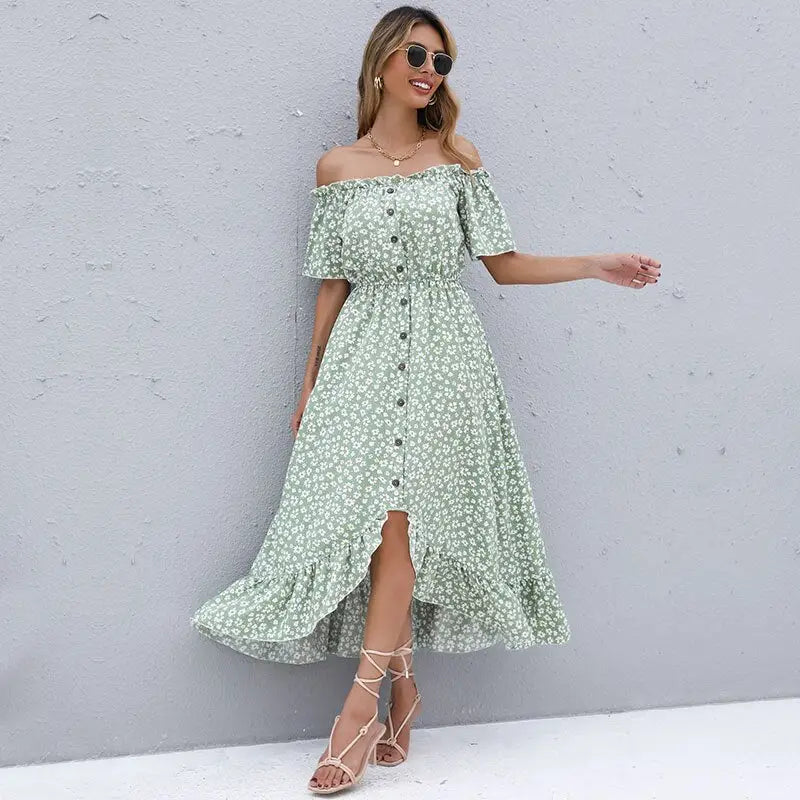 Robe Bohème Fleurie Femme | Robe Fleurie