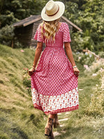 Robe Bohème Florale - Vignette | Dame Fleur