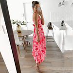 Robe Bretelle Fleur - Vignette | Dame Fleur