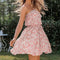 Robe Bustier Courte Fleurie | Dame Fleur