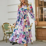 Robe Chemise Fleurie Femme - Vignette | Dame Fleur