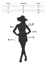 Robe Courte en Crêpe Fleurie - Vignette | Dame Fleur