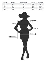 Robe Courte Fleurie Hiver - Vignette | Dame Fleur