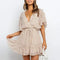 Robe Crêpe Fleurie | Dame Fleur