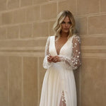 Robe de Mariée Fluide Bohème - Vignette | Dame Fleur