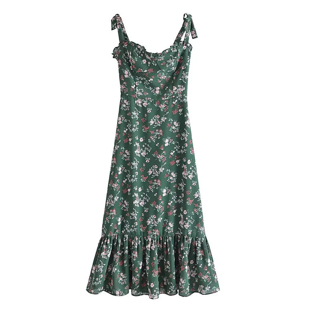 Robe Femme Longue Eté Fleurie | Dame Fleur