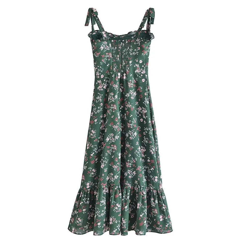 Robe Femme Longue Eté Fleurie | Dame Fleur