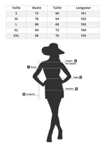 Robe Femme Noire avec Fleurs - Vignette | Dame Fleur