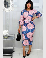 Robe Fleurie Africaine - Vignette | Dame Fleur