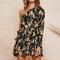 Robe Fleurie Asymétrique | Dame Fleur