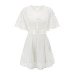 Robe Fleurie Brodée - Vignette | Dame Fleur