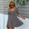 Robe Fleurie Col V | Dame Fleur