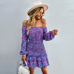 Robe Fleurie Elastique - Vignette | Dame Fleur