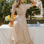 Robe Fleurie Femme Elégante - Vignette | Dame Fleur