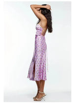 Robe Fleurie Fine Bretelle - Vignette | Dame Fleur